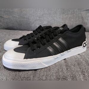 Adidas Nizza Oversize Heel Logo Shoes